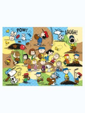 AQUARIUS Peanuts Baseball Puzzle 500pc